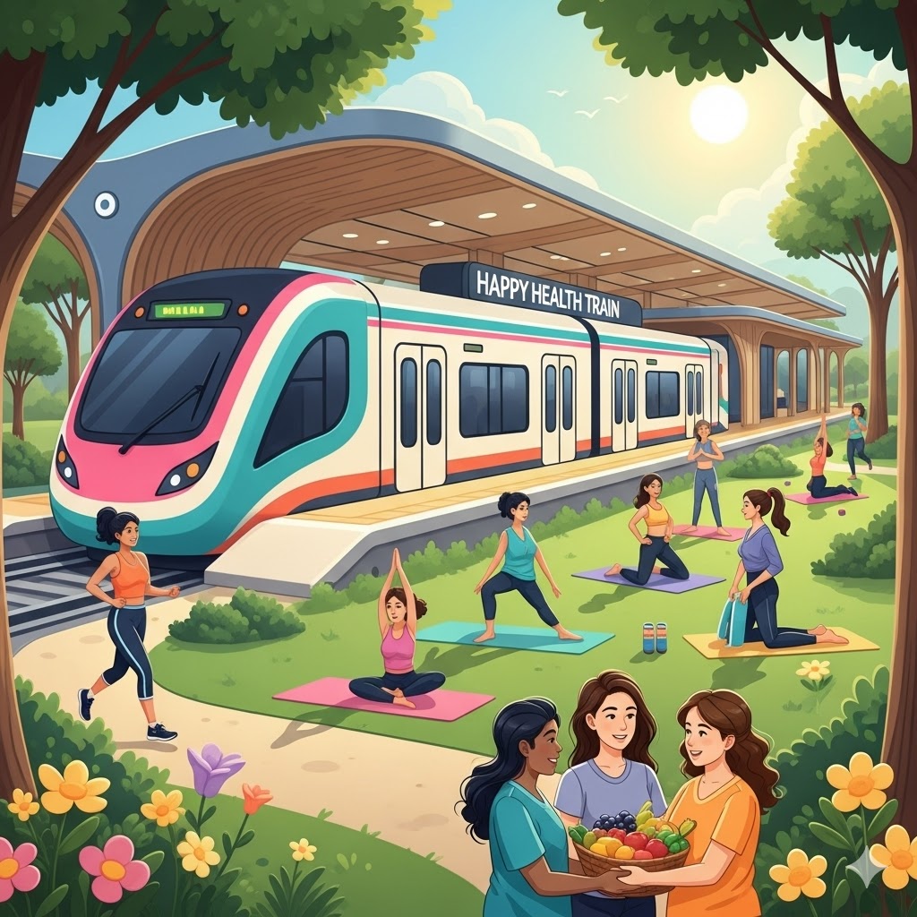 輔大教運學院-幸福健康列車-女性健康促進站