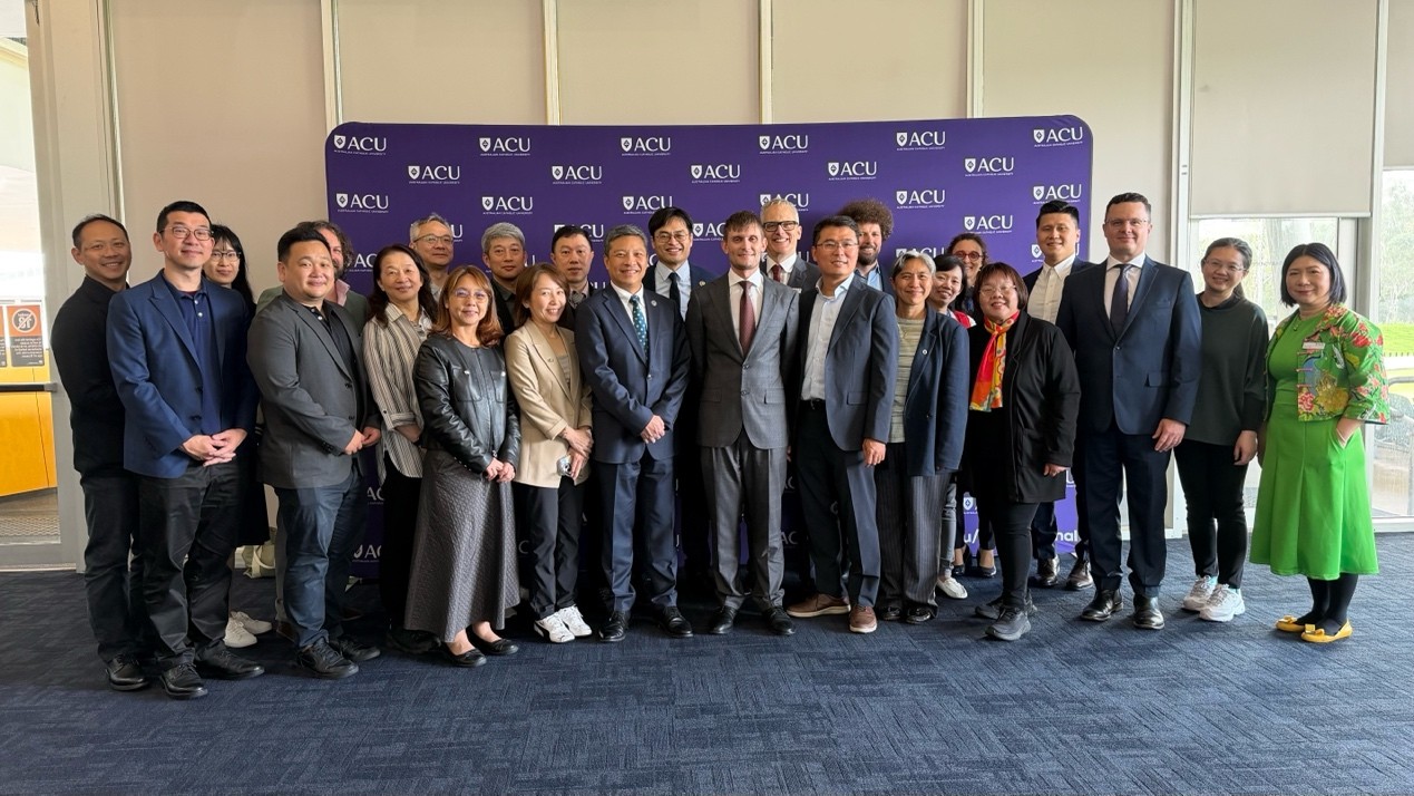 參訪澳洲天主教大學（ACU） 深化運動科學與師資培育國際交流合作